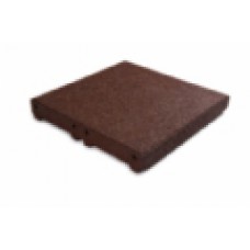 Speelplaatstegel glad Rood 50x50x7,5 cm