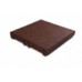 Speelplaatstegel glad Rood 50x50x7,5 cm